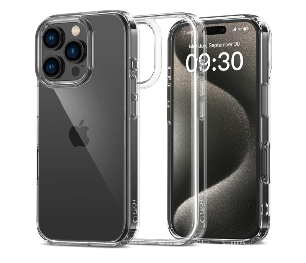 TECH-PROTECT Flexair Hybrid do iPhone 16 Pro Clear 5906302311644 - 1278115 - zdjęcie
